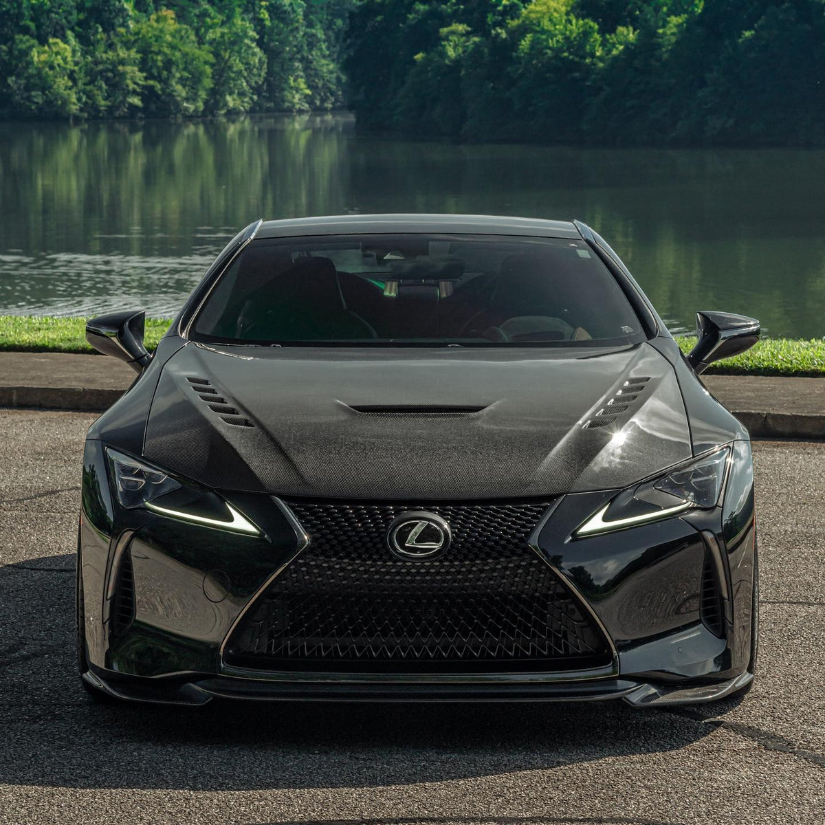 Seibon Carbon Fiber hood for Lexus LC500h