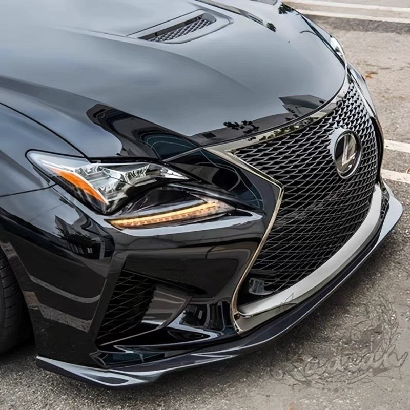Varis-style front splitter for Lexus RCF
