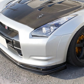 Top Secret Front splitter for 2008-2012 GTR R35