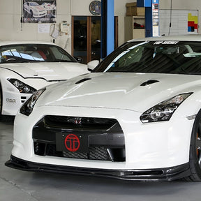 Top Secret Front splitter for 2008-2012 GTR R35